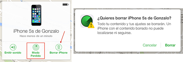 borrar iphone de forma remota