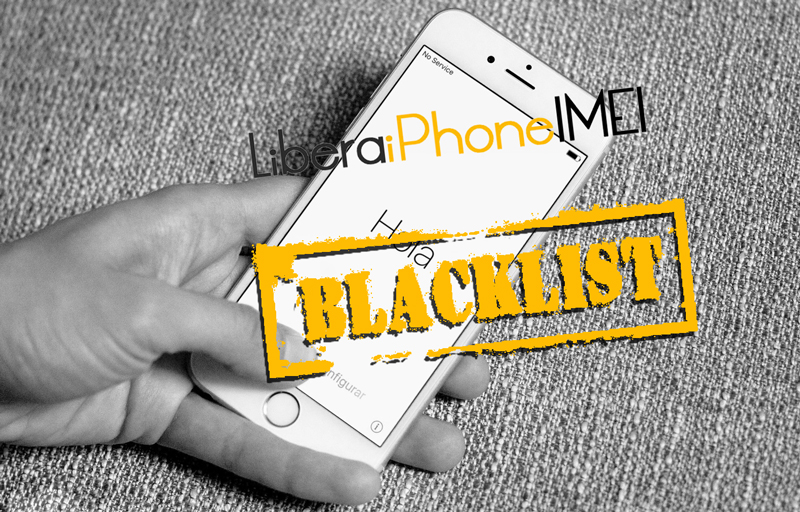 iphone blacklist solucion