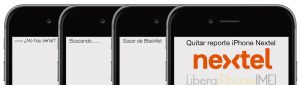 quitar reporte iphone nextel lista negra