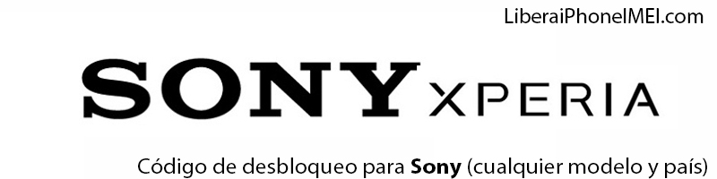 codigo desbloqueo sony xperia