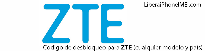 codigo desbloqueo zte