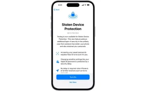 Stolen Device Protection: la nueva protección de Apple contra robo