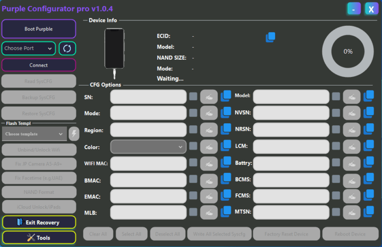 Purple Mode, la pantalla morada que (en teoría) desbloquea iCloud 3 programa purple mode configurator