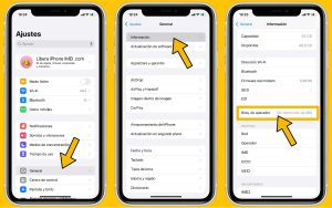 Como saber si un iPhone es libre