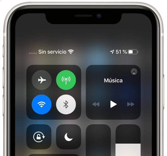 iphone sin servicio reportado lista negra