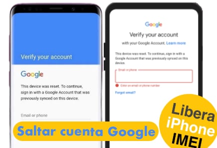saltar cuenta google android