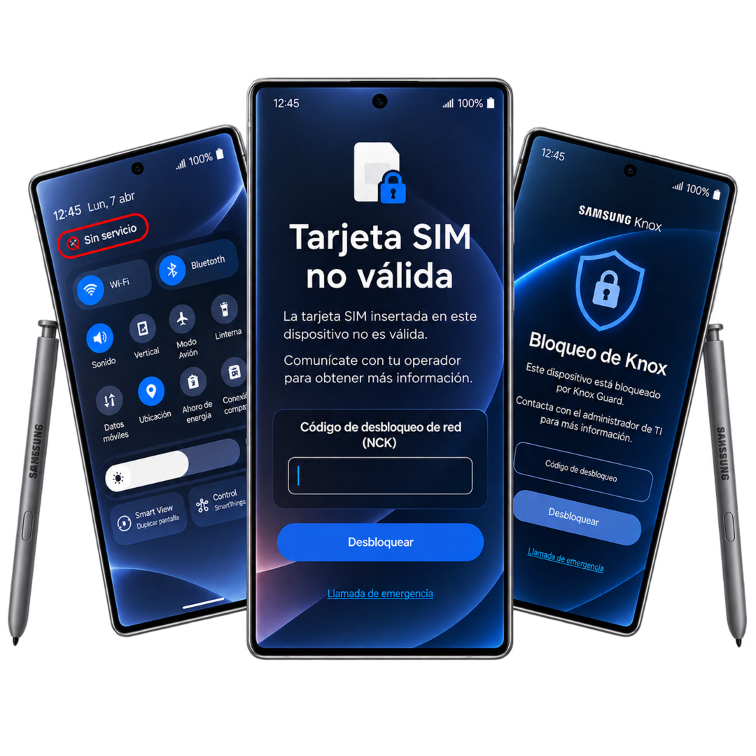 Samsung bloqueado de operador