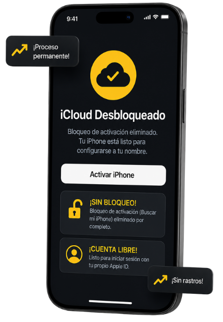 iPhone con bloqueo de activación iCloud eliminado