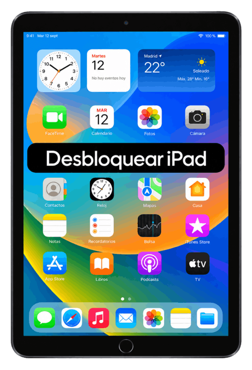 Liberar iPad bloqueada de red para usar otra compañia