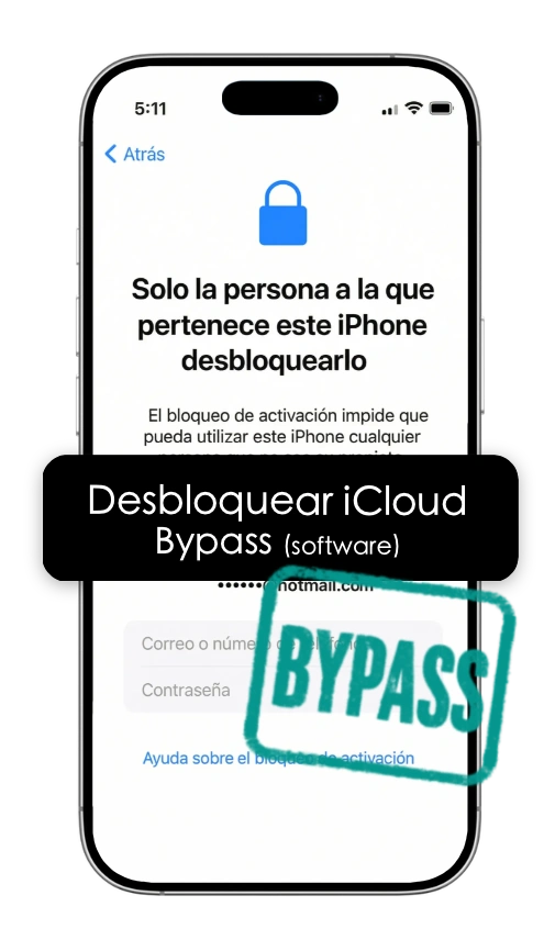 desbloquear iCloud iPhone por bypass