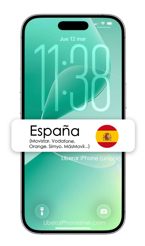 liberar unlock iphone España Movistar Vodafone Simyo