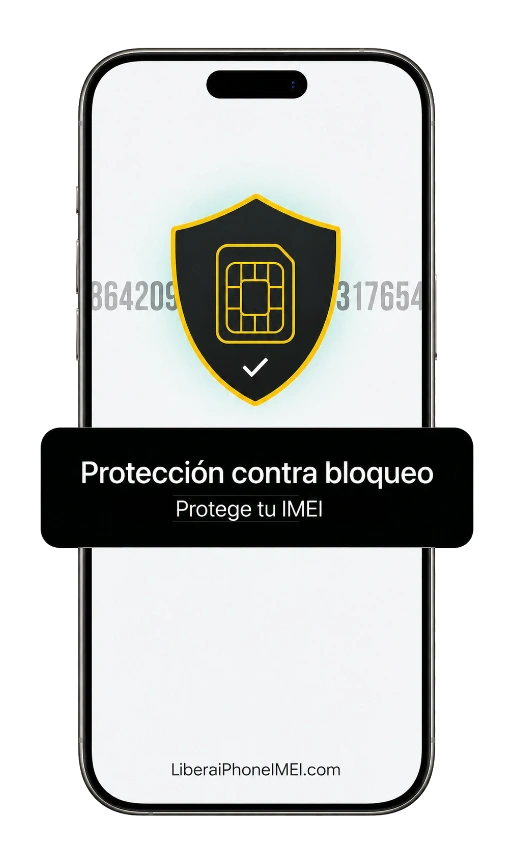 proteccion contra bloqueo y reporte iphone imei o serial